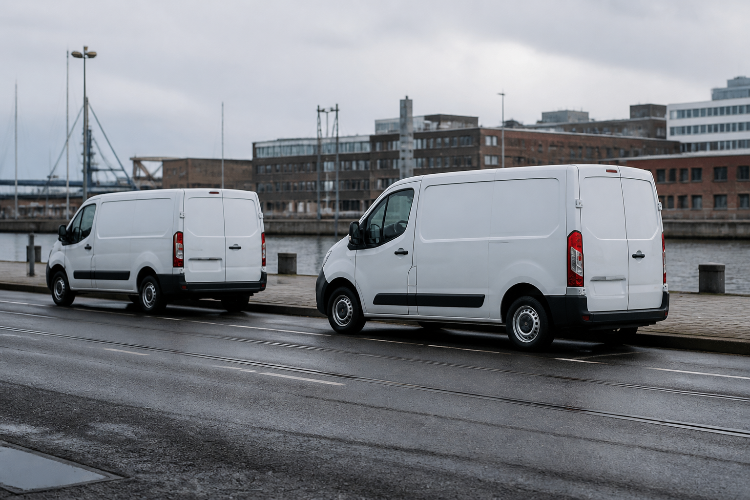 Stadt- und Verkehrssituation in Offenbach am Main – Einsatzgebiet des KFZ-Schadennetzwerks.
